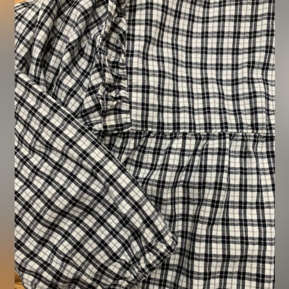 Girl’s Crewcuts Flannel Plaid Shirt - Picture 3 of 5